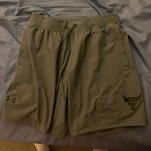 Under armor the rock shorts